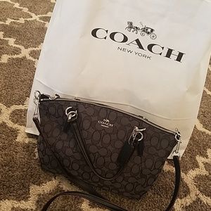 Brand New Black Coach Purse